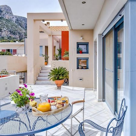Monemvasia Modern Flat With Panoramic Sea View Buitenkant foto