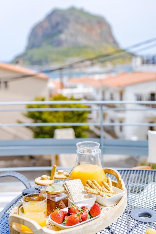 Monemvasia Modern Flat With Panoramic Sea View Buitenkant foto