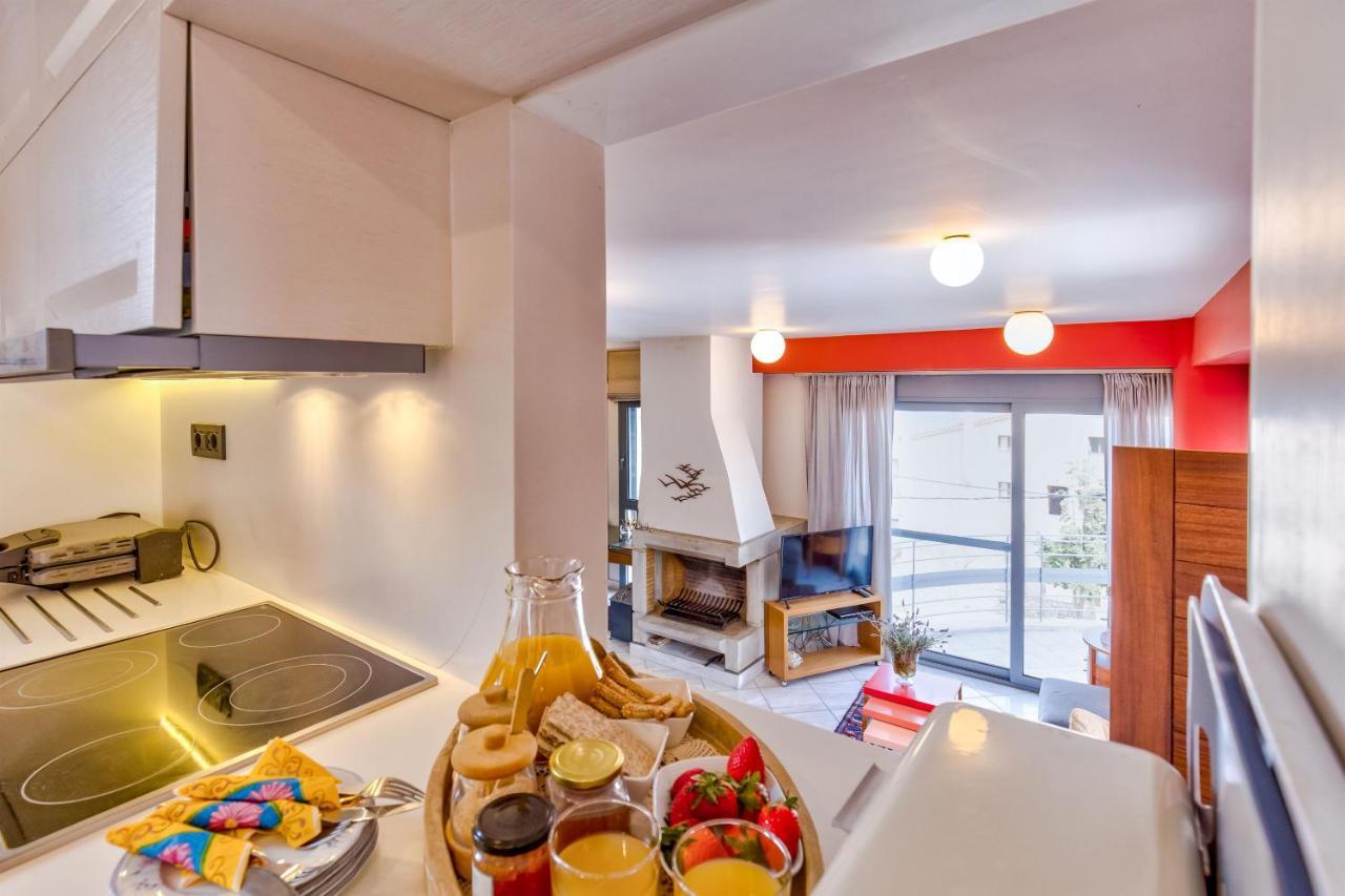 Monemvasia Modern Flat With Panoramic Sea View Buitenkant foto